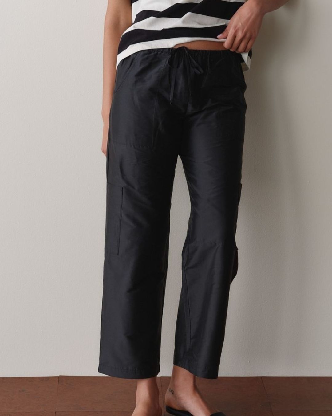 Donni Black Ankle Pants for MHN | Michael Hayes Newport | Michael Hayes Newport