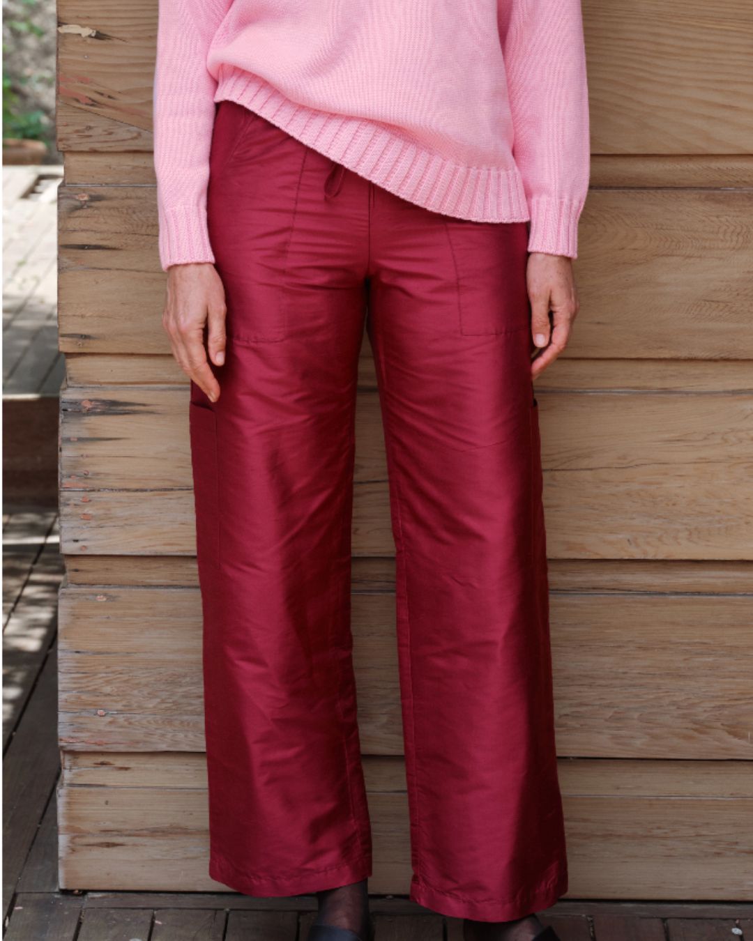 Donni Raddicio Ankle Pants on model for MHN | Michael Hayes Newport | Michael Hayes Newport