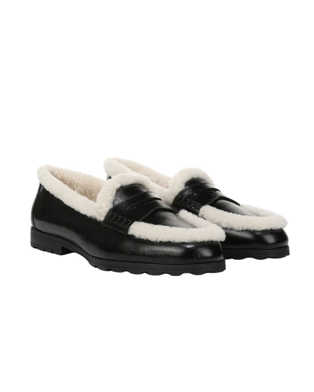 Veronica Beard Penny Shearling Loafers fall 26 for MHN | Michael Hayes Newport | Michael Hayes Newport
